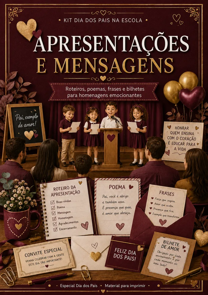 Capa de Apresentações e Homenagens