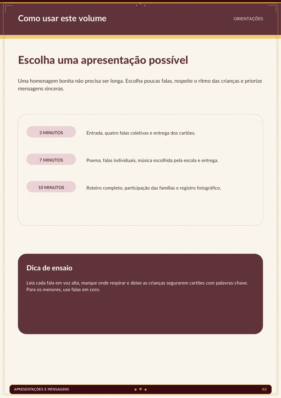 Prévia de material de apresentação